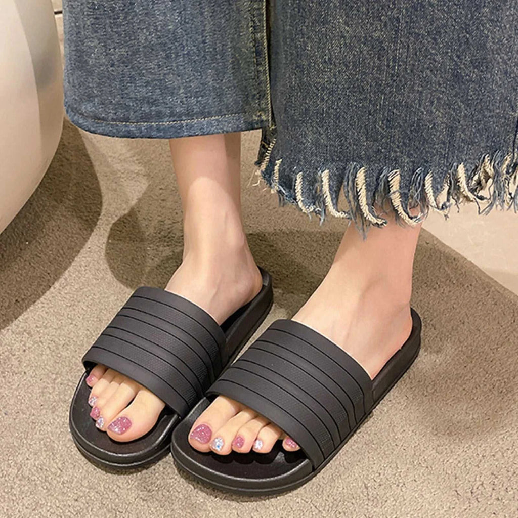 Smile New Women's Home Slippers Indoor Non-slip Bathroom Slippers Outdoor Swimming Slippers Soft Beach Slippers For Women The jack market .AU The jack market .AU Step Up Your Style: Trendy Shoes for Every Occasion! $ 66 14:822976228#Blue;200000124:4280324