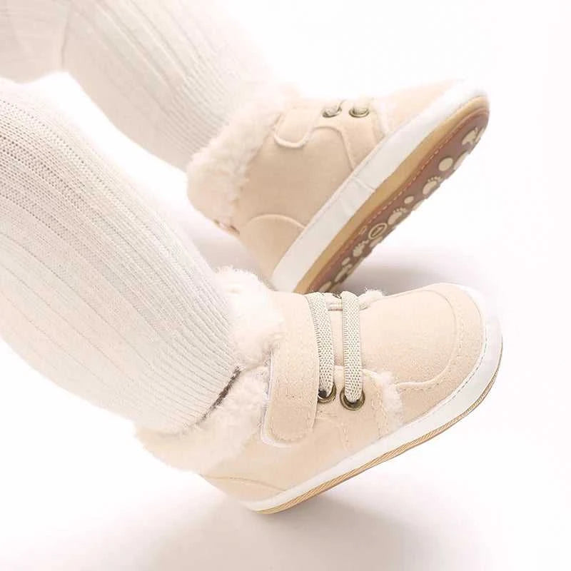 HAIZHIW Winter Baby Boy Girl High Tops Sneakers Rubber Anti-Slip Sole Fleece for Warmth Infant Newborn First Walking Crib Shoes The jack market .AU The jack market .AU Mum & Kids: Essential Products for Every Family $ 27 14:771#H-66BLACK;200000264:201336171