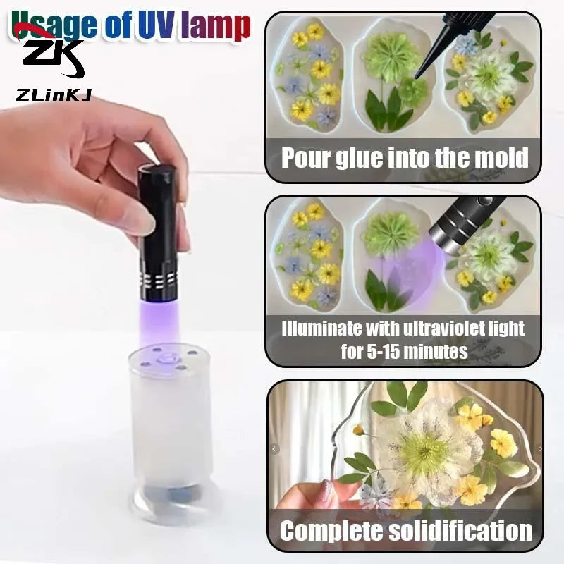 -1Pcs UV Curing Crystal Glass And Metal ABS Bonding New W-183 Strong 50ml UV Glue Curing Adhesive Welding With UV Curing Lamp