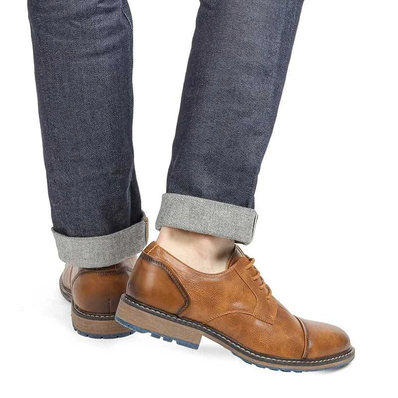 Retro Men's Derby Shoes 2024 New Men Casual shoes Fashion Men Leather Shoes #AL6604 The jack market .AU The jack market .AU Step Up Your Style: Trendy Shoes for Every Occasion! $ 88 14:200000195#Yellow6604;200000124:3434