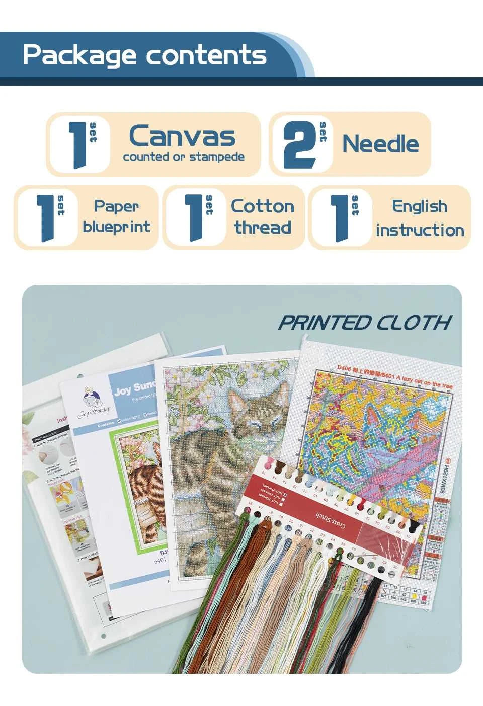 Joy Sunday Alpine Village Landscape Cross Stitch DIY Embroidery Complete Kit 16CT 14CT 11CT Handicraft Hobby Sewing Needlework The jack market .AU The jack market .AU Home $ 53 200001674:200013173#11CT White Cloth