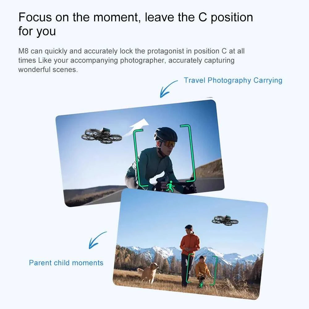 NEW Drone for Beginner with HD Camera 1080P One-Click Take Off/Landing Altitude Hold Headless Mode 360°Flip RC toy airplane The jack market .AU The jack market .AU Drones $ 128 14:193#M8 MAX 8K VR-1B