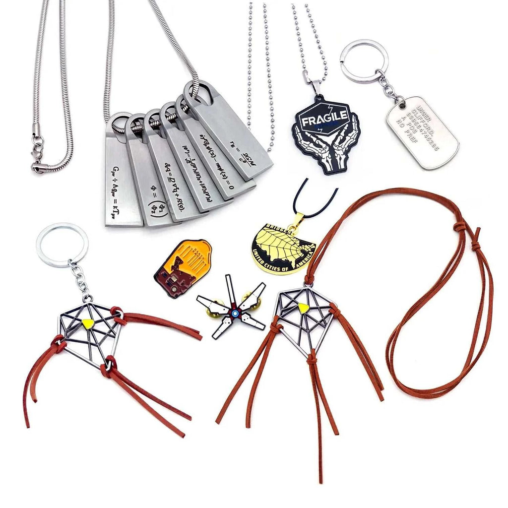 Game Death Stranding Keychain Necklace Dream Catcher Charms Alloy Gift Box Accessories Cosplay For Men Women Bag Pendant Gifts The jack market .AU The jack market .AU Jewellery & Chains $ 55 14:618#keychain