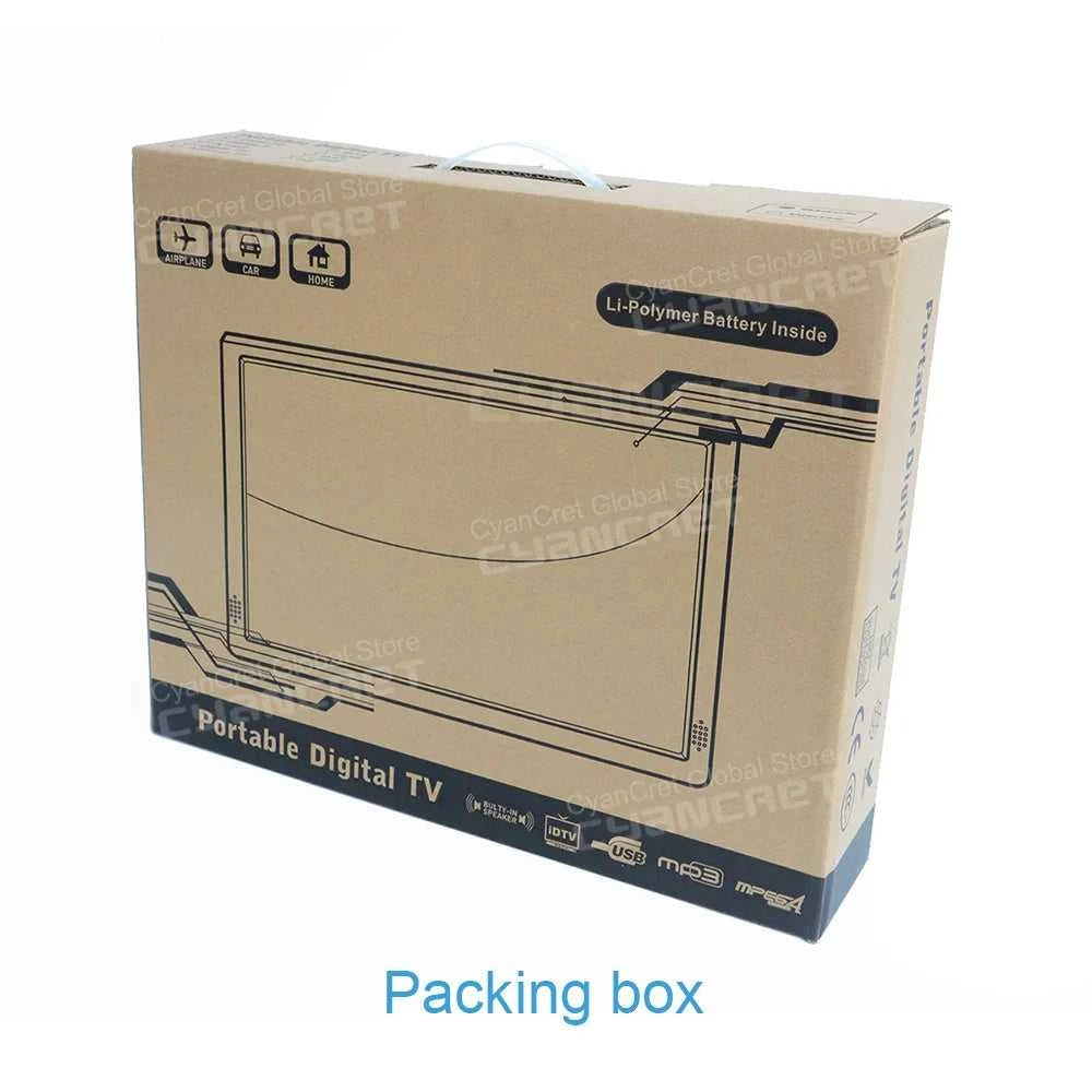 LEADSTAR D14 14" Portable TV DVB-T2 TDT ATSC ISDB-T Analog Mini Small Car Television Without Battery Support HD-IN H.265 AC3 The jack market .AU The jack market .AU Accessories Electronics $ 207 <none>