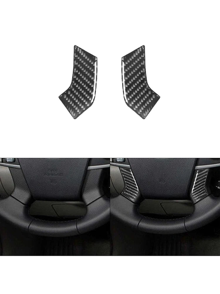 Carbon Fiber Material Black Stickers Cover Trim For Toyota Camry 2012 2013 2014 Car Interior Decorative Accessories