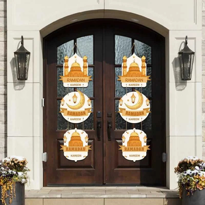Eid Mubarak Door Hanging Flag Kareem Ramadan Decor for Home 2025 Ramadan Mubarak Islamic Muslim Party Decor Happy Eid Al Adha The jack market .AU The jack market .AU Home $ 20 14:202418806#paper door hanging 3