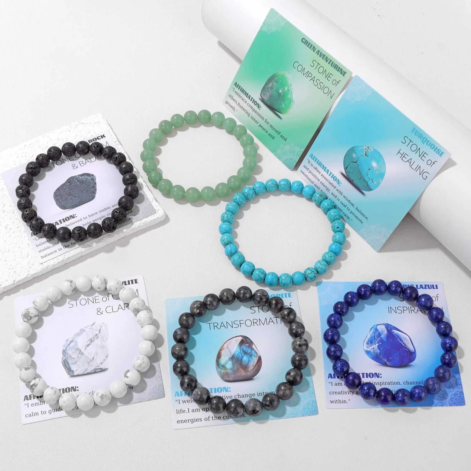 1pc Healing Fashionable Minimalist Natural Stone Bead Beaded Elastic Rope Bracelet Gifts For Women Men Couple Friend The jack market .AU The jack market .AU Jewellery & Chains $ 48 200000639:2832#8MM Bead;200001034:200003761#NO.18 Hematite