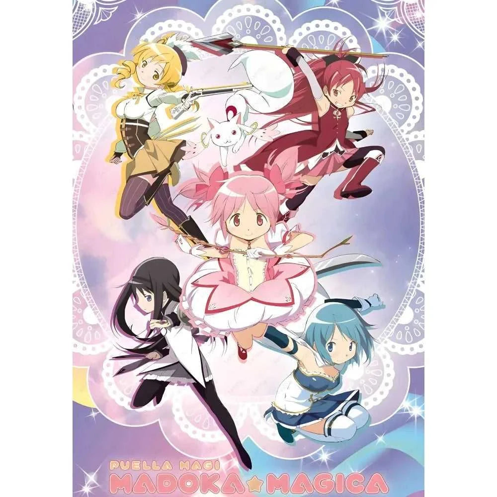 Puella Magi Madoka Magica Pink Girl Poster Sticky Wall Art Printing Waterproof Home Living Bed Room Bar Aesthetic Decor The jack market .AU The jack market .AU Home $ 27 14:29#z10;5:1105#40X50cmNoframe