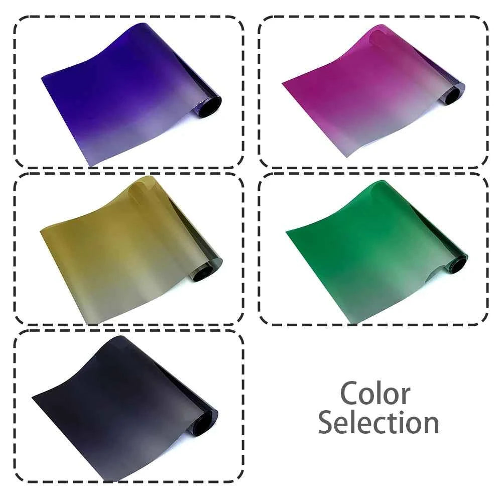 Car Front Windshield Sunshade Protective Film Window Tint Dyeing Film Heat Insulation Sun Protection 20X150cm Vinyl Wrap for Car