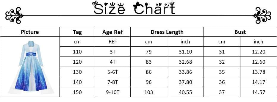 Elsa Dress for Girl Fancy Christmas Dress Girls Princess Halloween Anna Costume 4 5 6 7 8 9 10 Years The jack market .AU The jack market .AU Mum & Kids: Essential Products for Every Family $ 34 14:200003699#dress I1;200000463:200004187#2T Tag-100