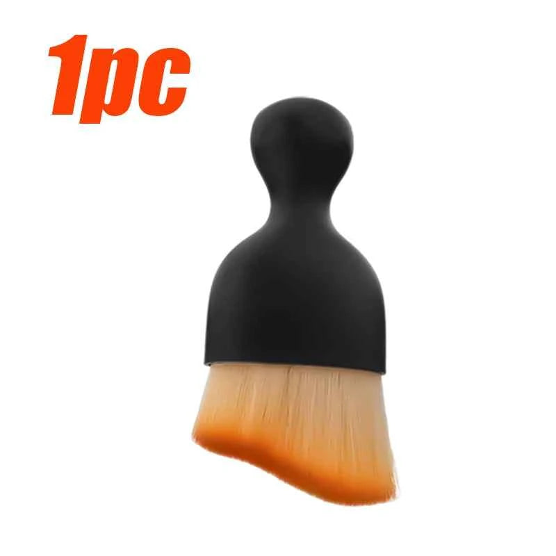 Car Interior Cleaning Brush Tool Conditioner Air Outlet Cleaning Soft Brush Car Crevice Dust Removal Car Detailing Crevice Dust