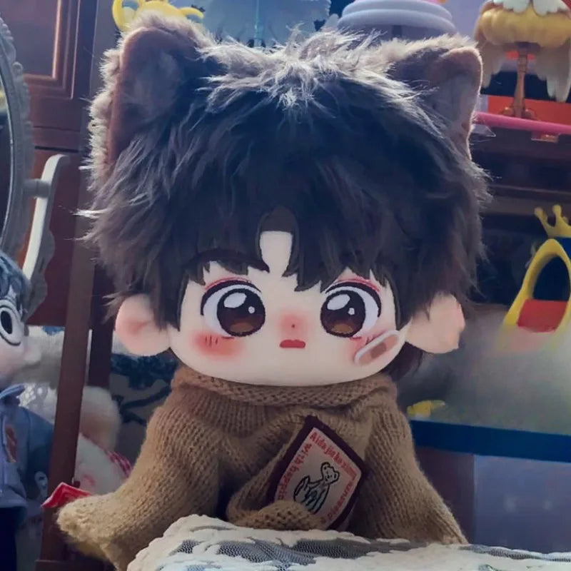 20cm Handsome Cotton Doll Game Identity V Anime Stuffed Toys for Kids Teens Adults Dress-up Puppet Gift Collecibles Gift Dolls