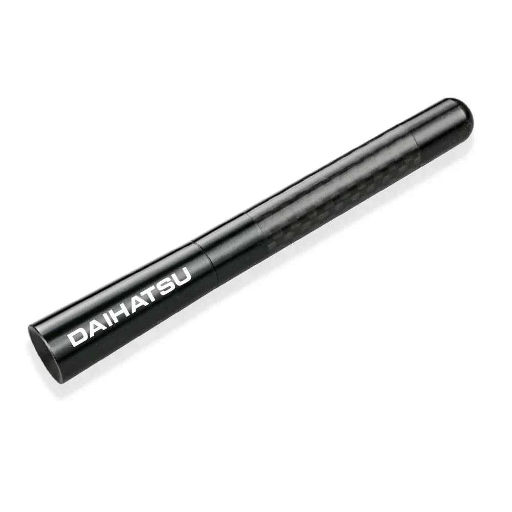 12CM Carbon Fiber Short Radio Car Antenna Auto Accessories For Daihatsu Terios Copen SIRION MOVE MIRA Charade Rocky FEROZA LUXIO