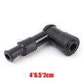 Universal Spark Plug Cap Ignition Coil Rubber Boot Resistor Cover Replacement for Scooter ATV Dirt E-Bike Motocross Repair Parts