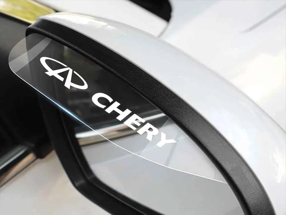 2PCS Car Rearview Mirror Rain Eyebrow Visor Shield Cover Auto Accessories For Chery Tiggo 2 4 3 7 5x Kimo Qq6 s21 Qq3 Brakes s11
