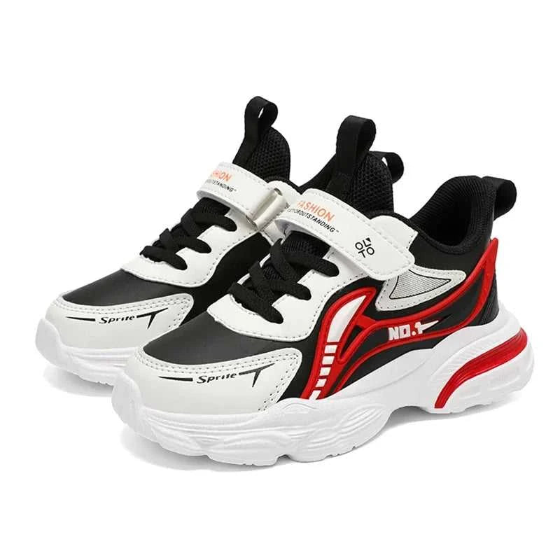 Boys' Kids Fashion Sneakers Lightweight Sports Running Shoes for Children Non-Slip Comfortable Outdoor Athletic Tennis Shoes The jack market .AU The jack market .AU Mum & Kids: Essential Products for Every Family $ 42 14:350852#Black Orange;200000124:100010481#34