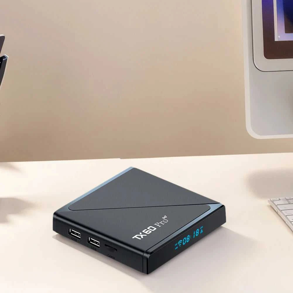 2025 Smart TV Box TX60 PRO Android 10 TV Box 14K 2.4G 5G Dual WiFi 6 Set-top Box Video Media Player 16G 256G Home Set Top Box The jack market .AU The jack market .AU Accessories Electronics $ 88 14:350853#AU