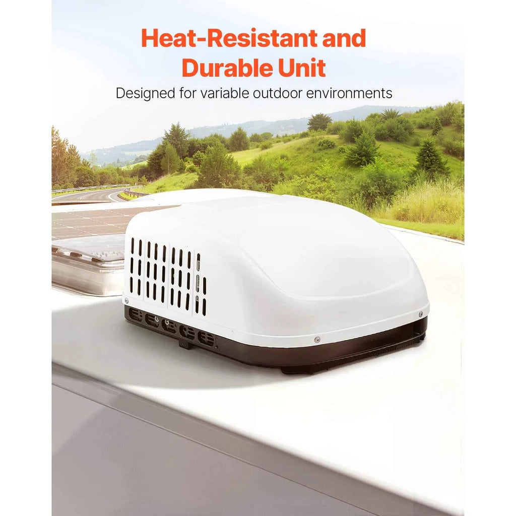 SucceBuy RV Air Conditioner 13500/15000 BTU Non-Ducted Rooftop RV AC 65dB Air conditioning System Fit for Camper, Van, Trailers