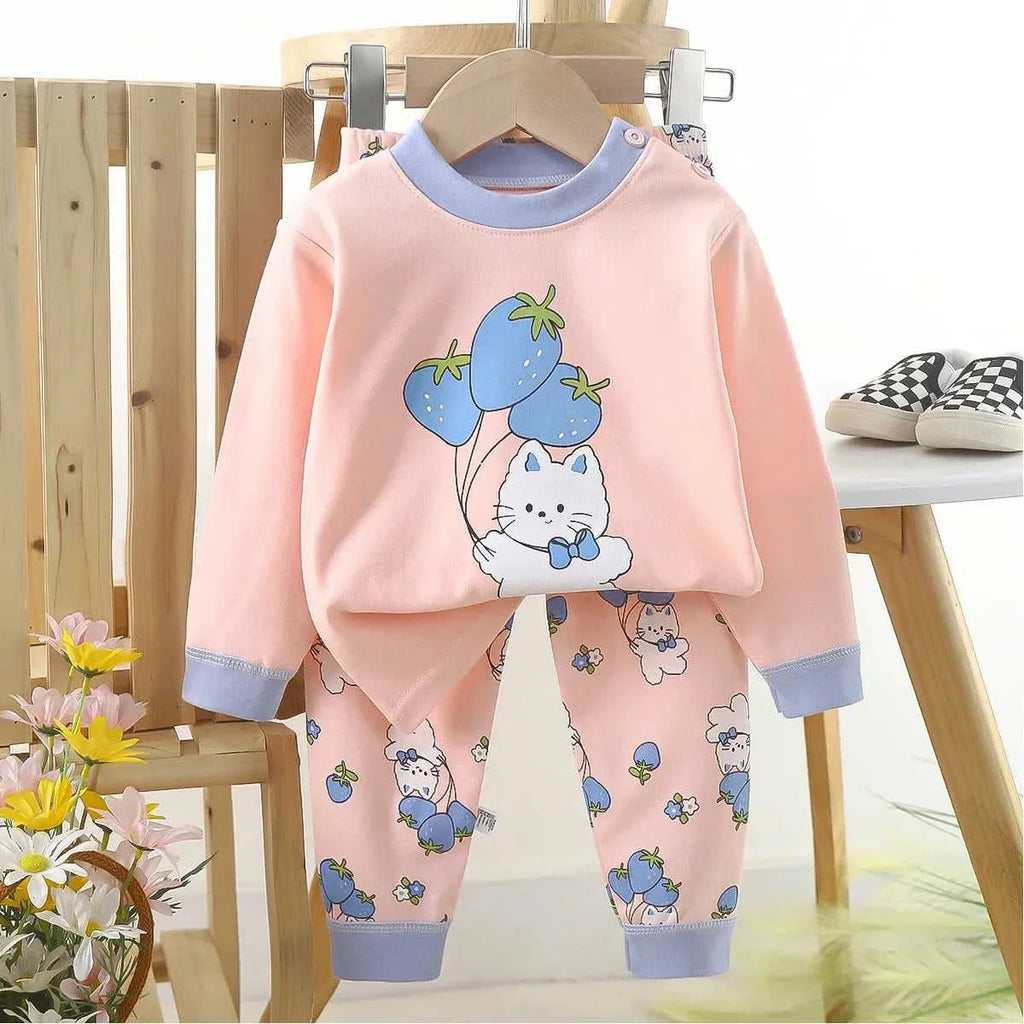 New 2025 Kids Girls Casual Warm Pajamas Cute Cartoon Rabbit Long Sleeve T-Shirt Tops + Pants Baby Autumn Sleepwear Clothing Sets The jack market .AU The jack market .AU Mum & Kids: Essential Products for Every Family $ 35 14:200004889#Style 4;200000463:200661898#12M