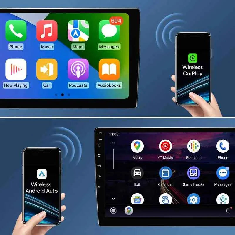 Android 15 Car radio For Honda Civic 8th 2005-2011 Carplay Android auto Qualcomm Car stereo Multimedia player 4G wifi 48EQ 2 din