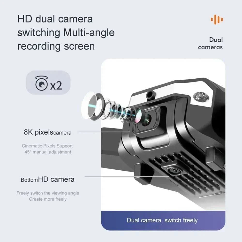 New G6 Drone 8K 5G GPS Professional HD 360 ° Aerial Photography Dual-Camera Foldables Obstacles Avoidanc Brushless Quadrotor 5KM The jack market .AU The jack market .AU Drones $ 78 14:100018786#BL-4K single camera