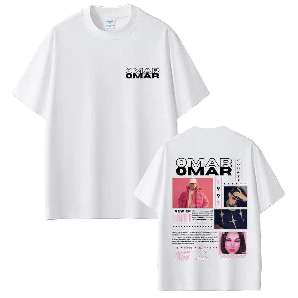 Omar Courtz Primera Musa Album Tour T Shirt Men Women Clothing Hip Hop Fashion Short Sleeve T-shirts High Quality Cotton T-shirt The jack market .AU The jack market .AU Men Fashion $ 36 14:350850#Pink;5:4182