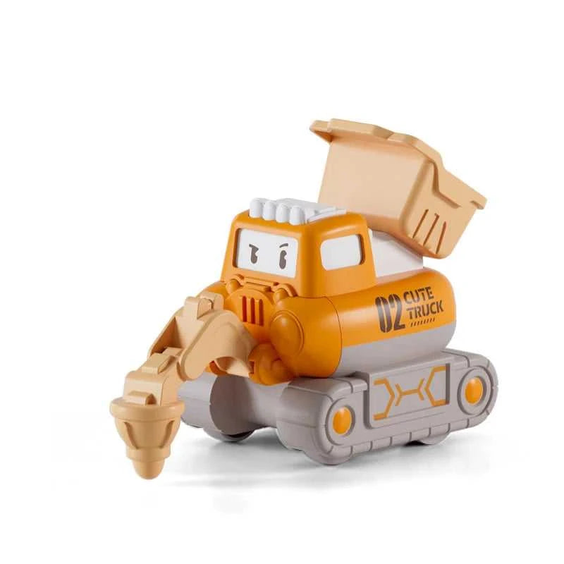 Baby Cartoon Toy Car Mini Press Go Vehicles Inertia Pull Back Cars Montessori Early Education Crawling Toys for Toddlers Boys The jack market .AU The jack market .AU Little Wonders $ 50 14:29#Pile driver