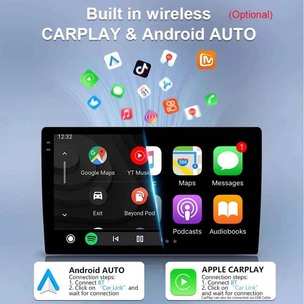 For Subaru Forester 3 SH 2007-2013 For Impreza GH GE Carplay navigazione multimedi Head Unit Screen DVD Auto radio Android GPS