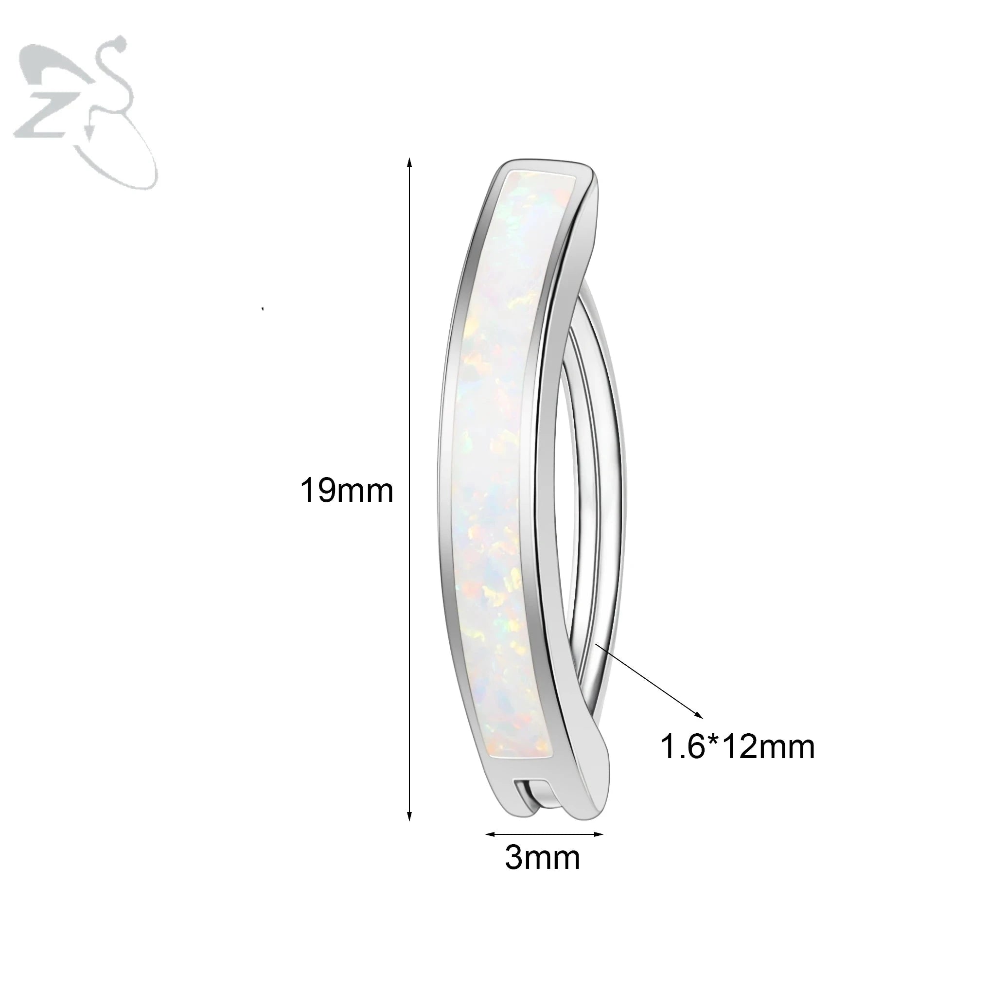 ZS 1PC 925 Sterling Silver Navel Ring Reverse Curved Belly Button Clicker Minimalist Belly Piercing Zircon Navel Piercing 14/16G The jack market .AU The jack market .AU Jewellery & Chains $ 55 200001033:200003762#style2 1.6x10mm