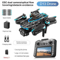 New D13 Drone 4K Professional HD Triple Camera 5G WIFI FPV Dron 360° Obstacle Avoidance Brushless Large Screen RC Quadcopter Toy The jack market .AU The jack market .AU Drones $ 123 14:173#D13-Screen Drone
