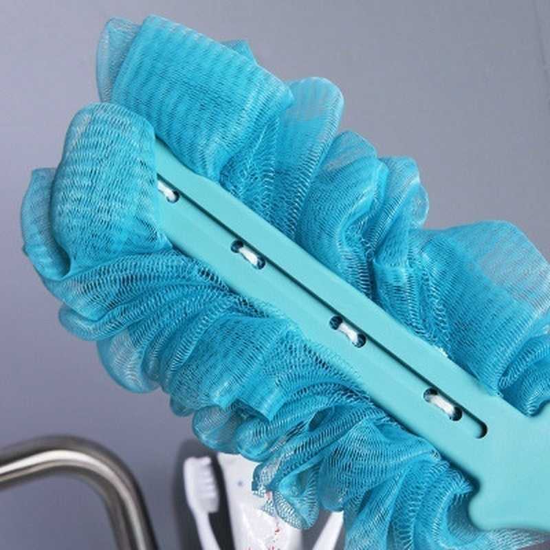 1PCS Long Handle Bath Brush Back Bath Shower Scrubber Body Soft Mesh Scrub Puff Clean Oneself Bath Back Brush The jack market .AU The jack market .AU Home $ 22 14:193#Beige