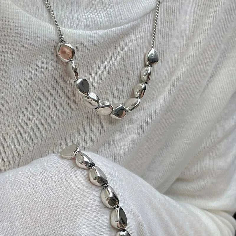 FOXANRY Vintage Punk Necklace Party Jewelry Charm Women New Fashion Simple Irregular Geometric Holiday Beach Accessories Gifts The jack market .AU The jack market .AU Jewellery & Chains $ 54 200001034:361180#Necklace