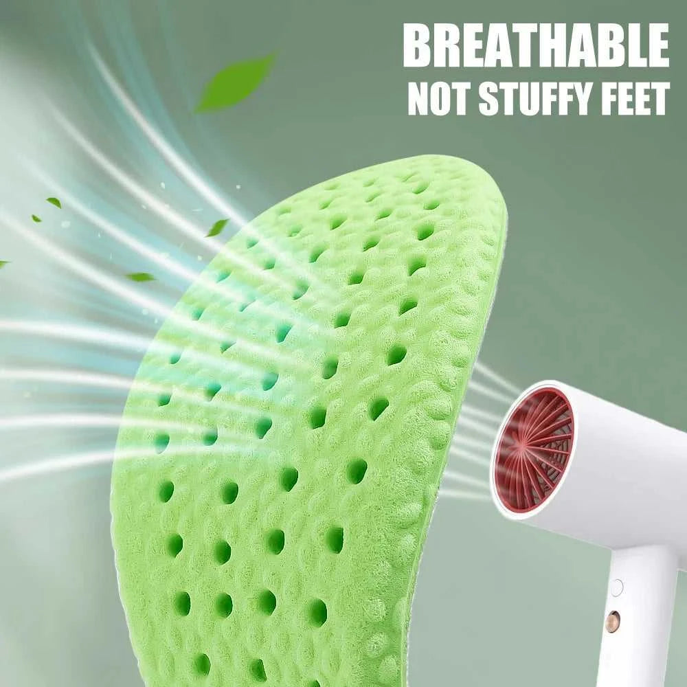 Deodorant Sport Shoes Insole Comfortable Plantar Fasciitis Insoles for Feet Man Women Orthopedic Shoe Sole Running Accessories The jack market .AU The jack market .AU Step Up Your Style: Trendy Shoes for Every Occasion! $ 49 14:193#Black-4pcs;200000124:200000283#45-46