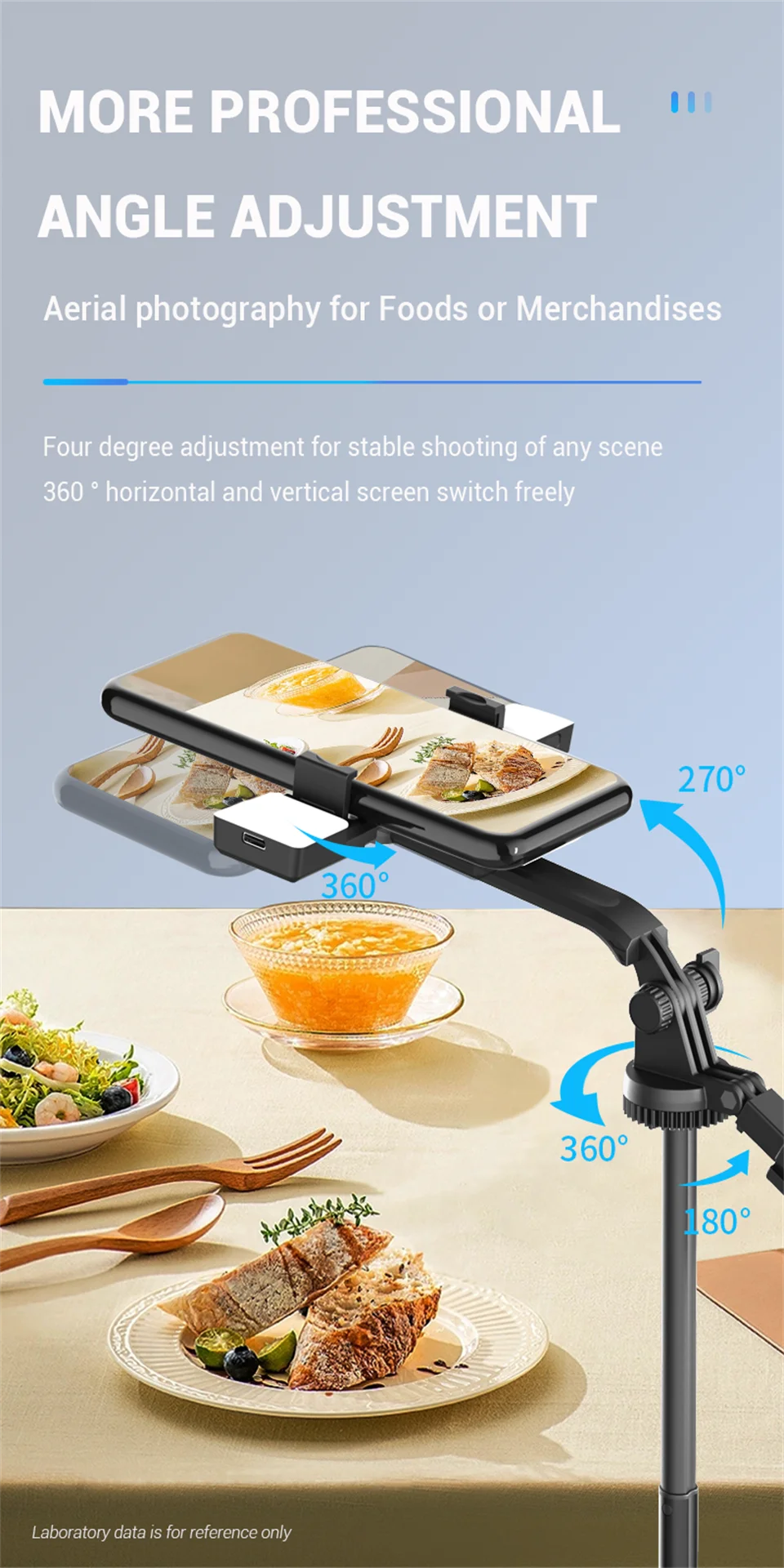 FANGTUOSI 2024 New Wireless Selfie Stick Tripod Foldable Stand For Gopro Action Cameras Smartphones Balance Steady Shooting Live