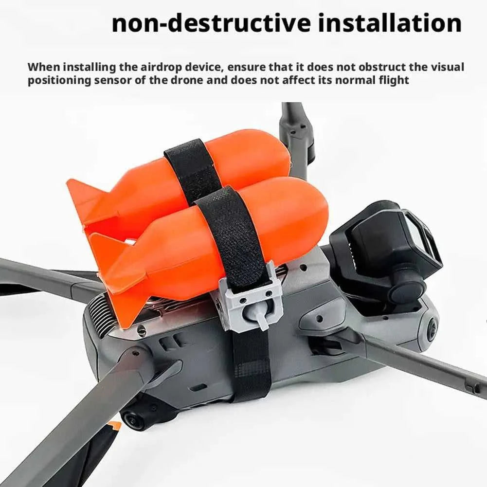Remote Control Drone Dropper Remote Control Rescue Delivery 2 Way Releaser Double Thrower for dji Mavic 2/Mavic 3/Air 2/Air 3 The jack market .AU The jack market .AU Drones $ 102 14:200006152#B;200007763:201441035#CN