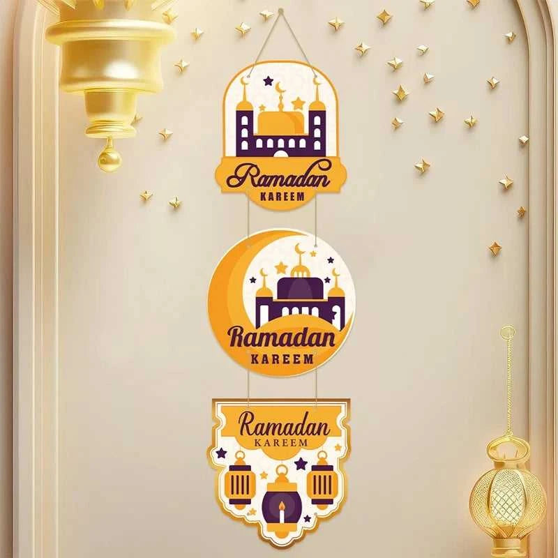 Eid Mubarak Door Hanging Flag Kareem Ramadan Decor for Home 2025 Ramadan Mubarak Islamic Muslim Party Decor Happy Eid Al Adha The jack market .AU The jack market .AU Home $ 20 14:202418806#paper door hanging 3