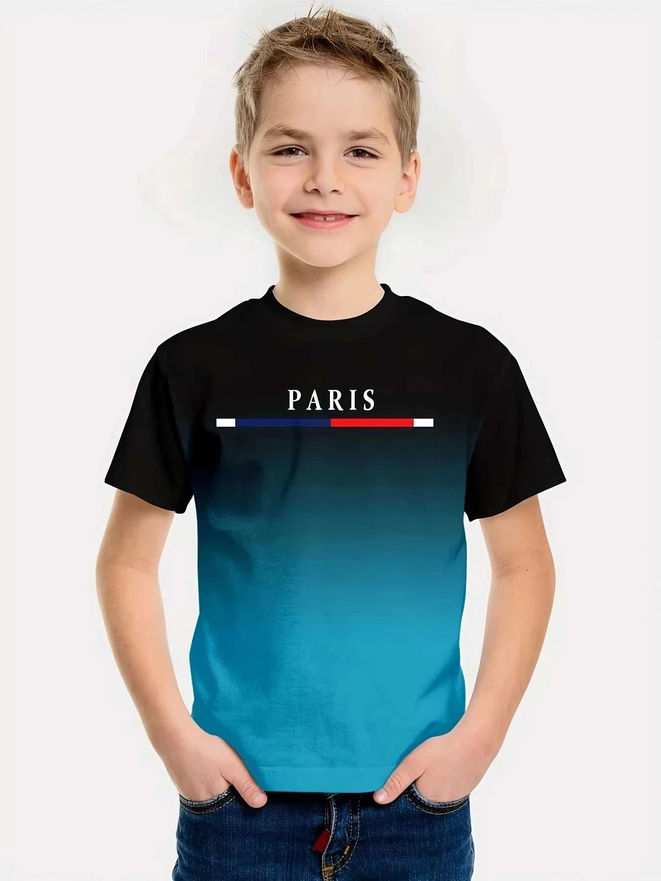 Children's Clothing Boys T-Shirt 2-10y Short Sleeved Children's T-Shirt 3D Letter Printing Casual Round Neck Summer Kids Clothes The jack market .AU The jack market .AU Mum & Kids: Essential Products for Every Family $ 24 14:193#TXS00UHU;200000463:200004191#140