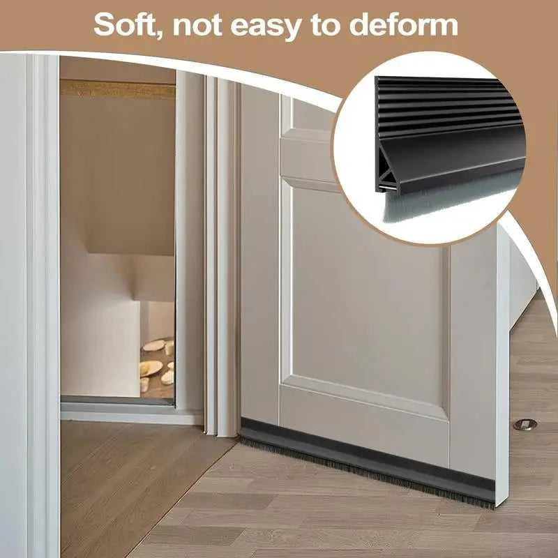 Door Draft Stopper Adhesive Multipurpose Door Draft Stopper Wear-Resistant Door Draft Blocker Window Draft Stopper for Block The jack market .AU The jack market .AU Home $ 61 14:193#Black;200007763:201336100