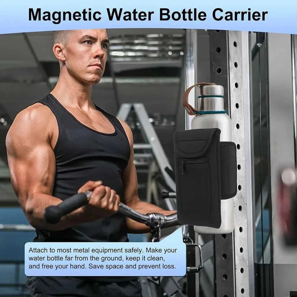 Universal Water Bottle Elastic Sleeve Reusable Gym Accessories Elastic Magnetic Gym Bag Waterproof Water Bottle Pockets The jack market .AU The jack market .AU Home $ 28 14:200661016