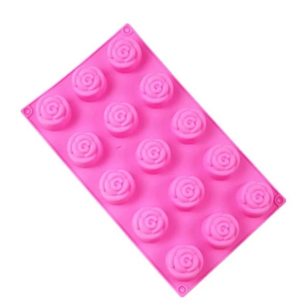 15 Hole Windmill Flower Shape Silicone Chocolate Mold DIY Ice Tray Multi-function Kitchen Baking Tools French Dessert Cake Mold The jack market .AU The jack market .AU Home $ 25 14:200004889#DGMJ040-5