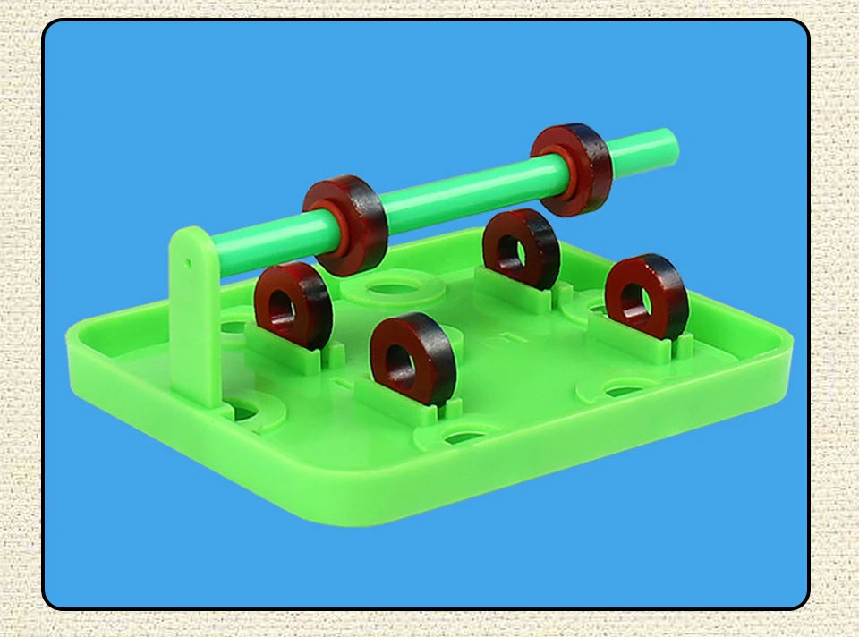 Science Magnet Set Basic Physics Principles Bar Ring Horseshoe Compass Children Educational Experiment Tools