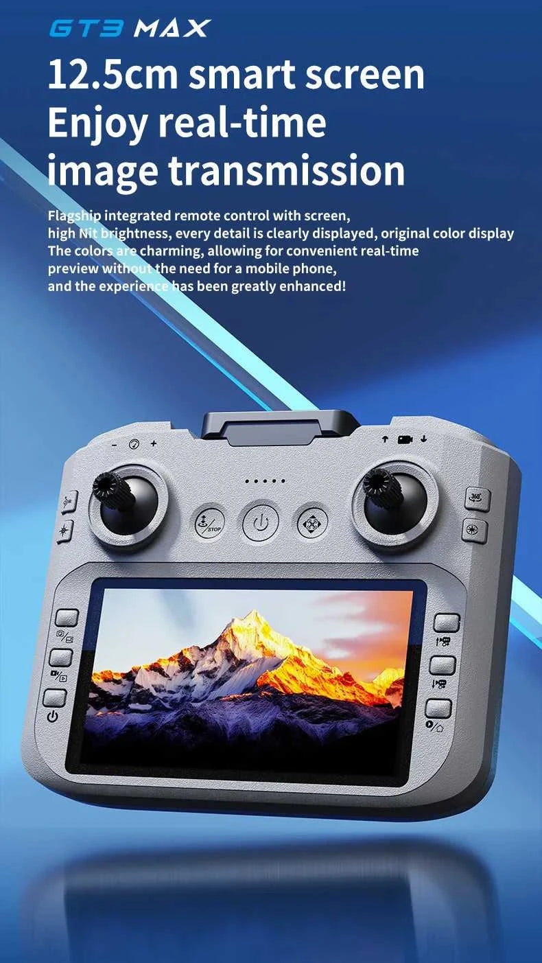 2025New GT3 MAX Drone 8K HD 4.3" Remote Control Headless Mode Helicopter 360° Flip Quadcopter Toys Mini Drone Fors Kid Toy Gifts The jack market .AU The jack market .AU Drones $ 107 14:29#GT3 SCREEN