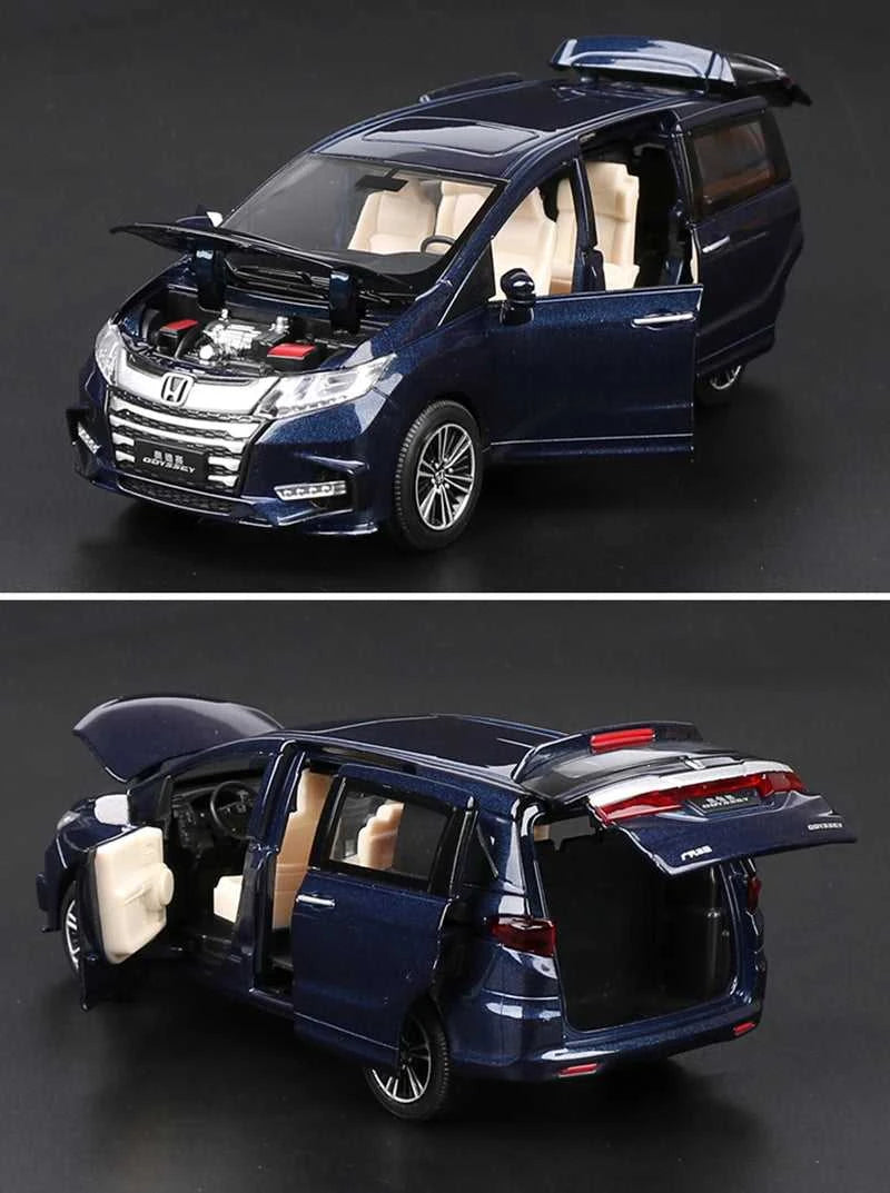 1:32 HONDA Odyssey MPV Alloy Car Model Diecasts & Toy Metal Vehicles Car Model Simulation Collection Sound and Light Kids Gifts The jack market .AU The jack market .AU Little Wonders $ 81 14:29#Blue