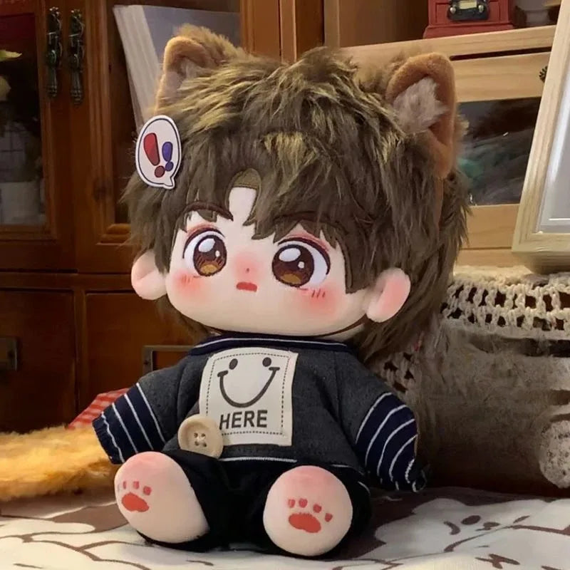 20cm Handsome Cotton Doll Game Identity V Anime Stuffed Toys for Kids Teens Adults Dress-up Puppet Gift Collecibles Gift Dolls