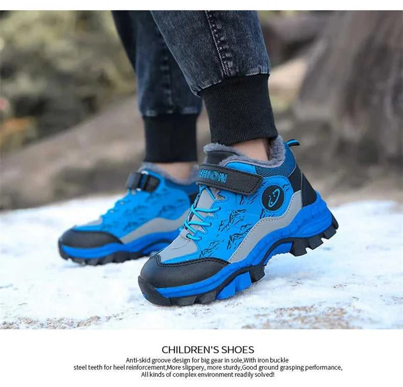 2023 New Winter Camp Boys Mountain Climbing Shoes Fashion Kids Teenage Hook & Loop Children Sport Shoe The jack market .AU The jack market .AU Mum & Kids: Essential Products for Every Family $ 48 14:100018786#Gray 02;200000124:152#32(Insole19.9cm);200007763:201336100