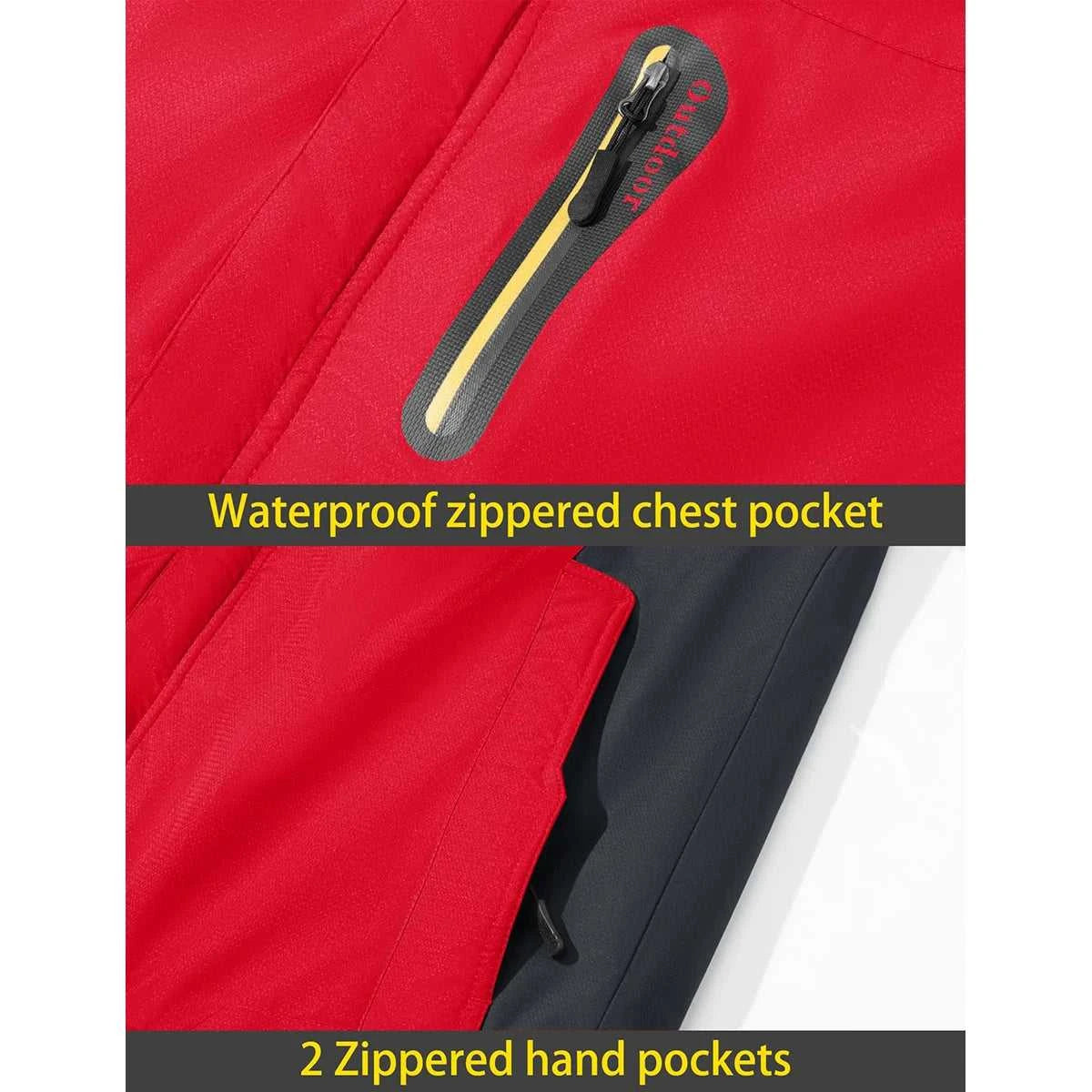 TACVASEN Men's Waterproof Ski Jacket Fleece Lining Warmth Parka Winter Snow Working Outdoors Hooded Coat Rain Shell Windbreaker The jack market .AU The jack market .AU Men Fashion $ 76 14:771#Blue;5:361385#CN 4XL (US L)