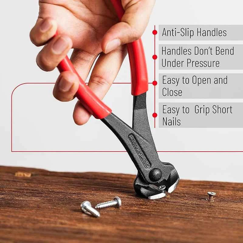Walnut Nail Puller Pliers - Heavy-Duty Steel for Effortless Cutting & Pulling