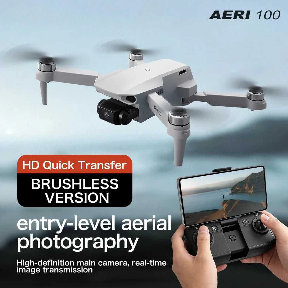 2026 New Aeri 100 VR Drone 8k Profeissional Aerial Hd Dual Camera Intelligent Opstacle Avoidance Brushless Power Foldable Drone The jack market .AU The jack market .AU Drones $ 106 14:193#Grey VR 4K 1B;200000828:201589807#Dual 8K