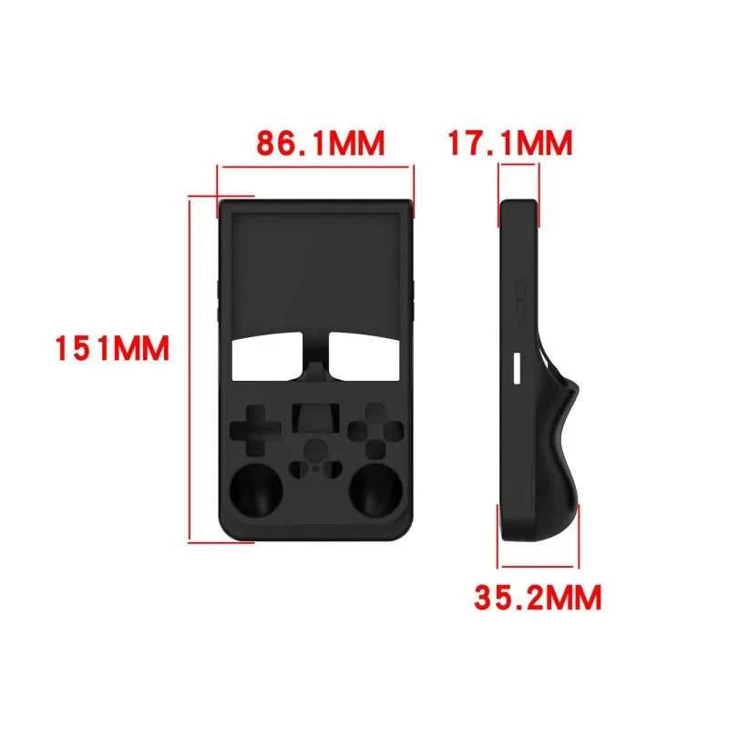 R36s R36 Max Silicone Case For R36Max R36 S Handheld Game Console Silicone Protective Cover Box Soft Shell Accessories The jack market .AU The jack market .AU Accessories Electronics $ 50 14:175#Black R36s