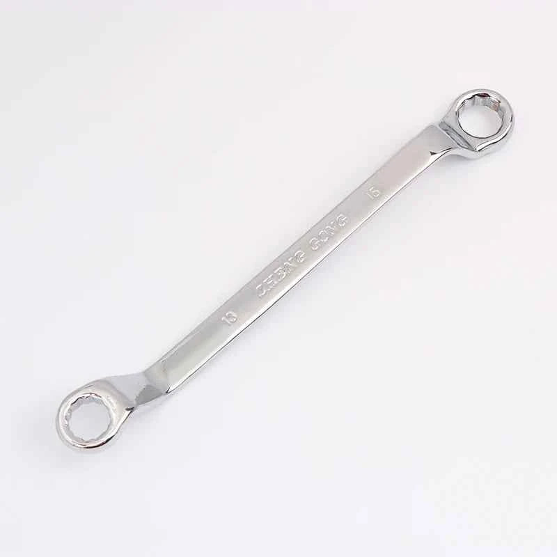 Multifunctional Double-ended Offset Ring Spanner - Heat Treated Hardened Box End Wrench for Auto Repair